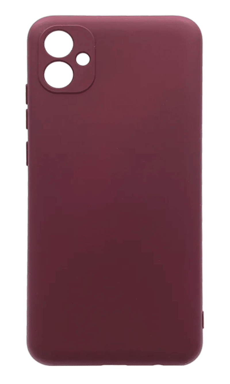 Чохол Molan Silicone для Samsung A04e SM-A042F Bordo