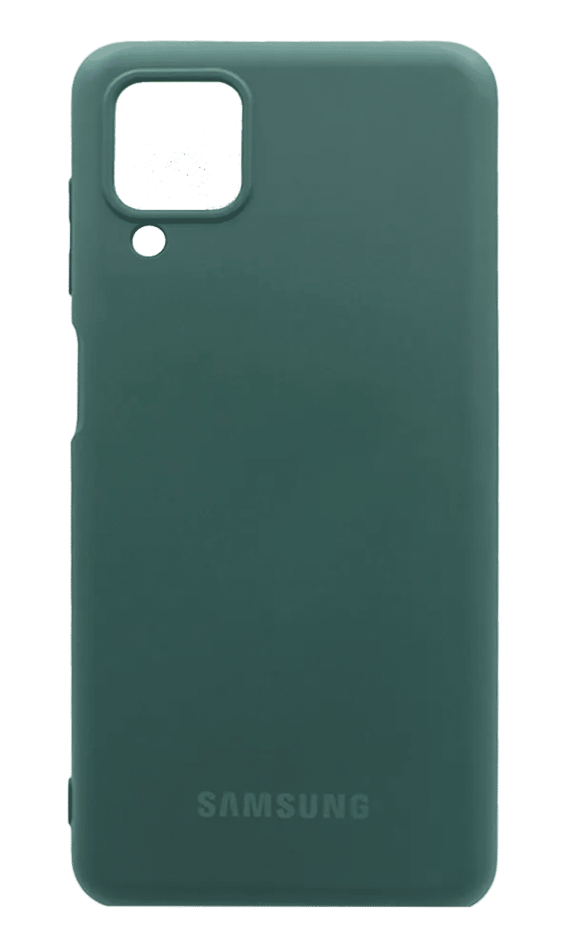 Silicone Silicone Cover for Samsung A12 SM-A125F/SM-M127F Green