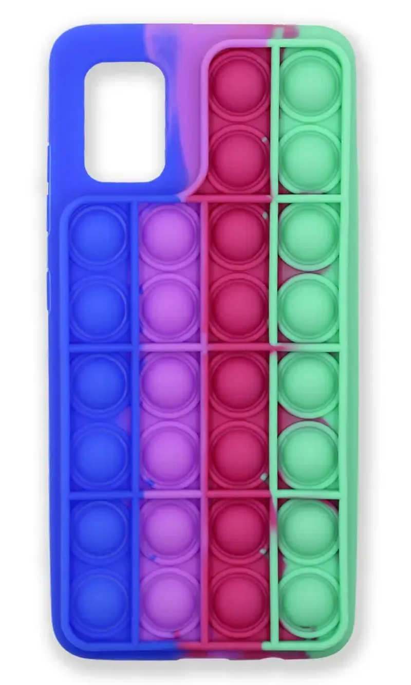 Чохол силіконовий 3D Pop It для Samsung A51 SM-A515F Blue/Mint