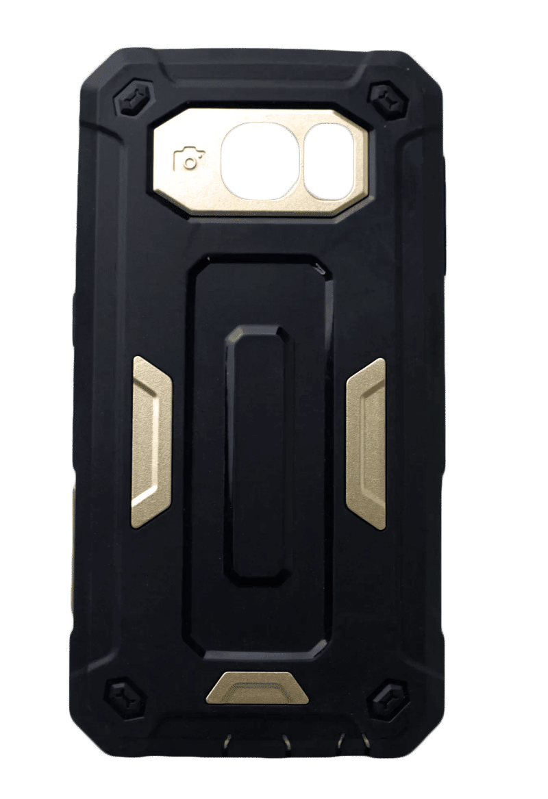 Чохол-накладка Defender II для Samsung S6 Edge SM-G925F Gold