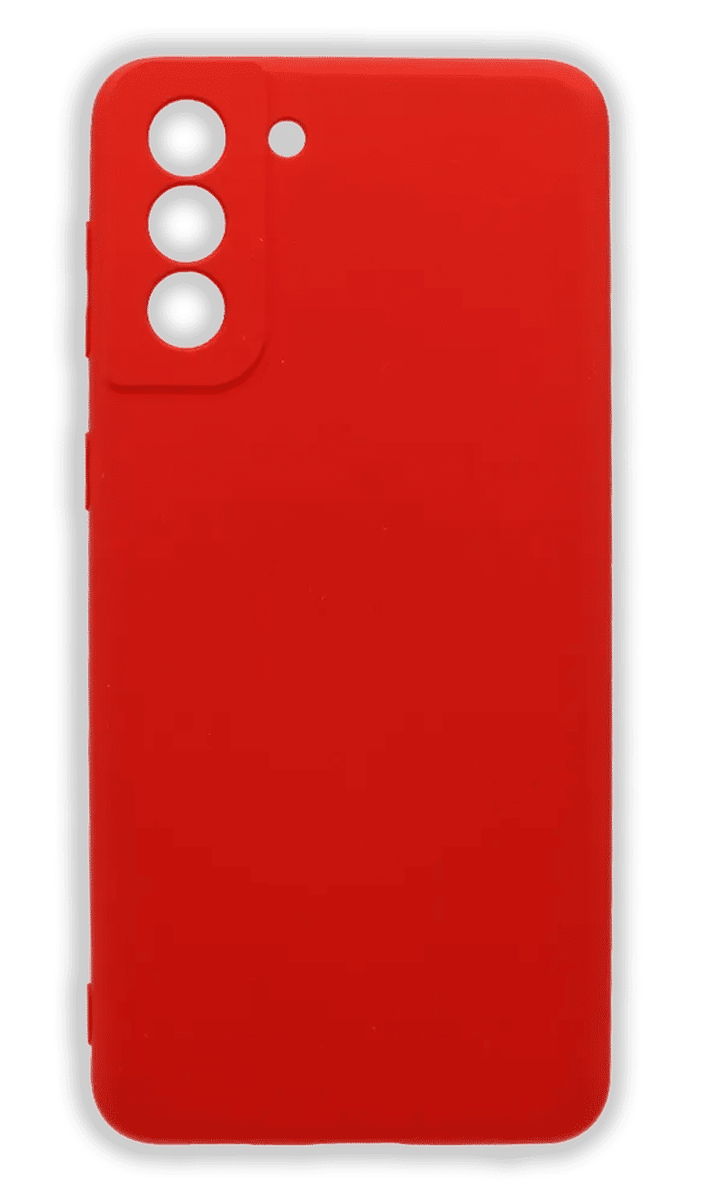 Чохол Molan Silicone Full Cam Samsung S21 Plus SM-G996B Red
