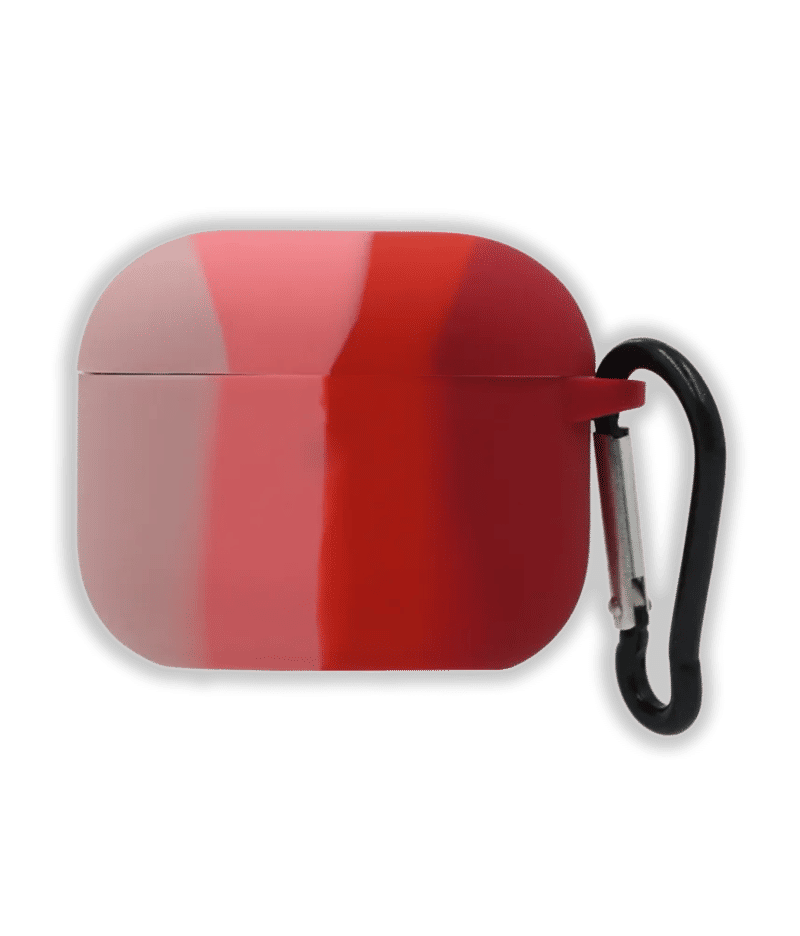 Cover for the AirPods 3 Rainbow Pink / Red headset