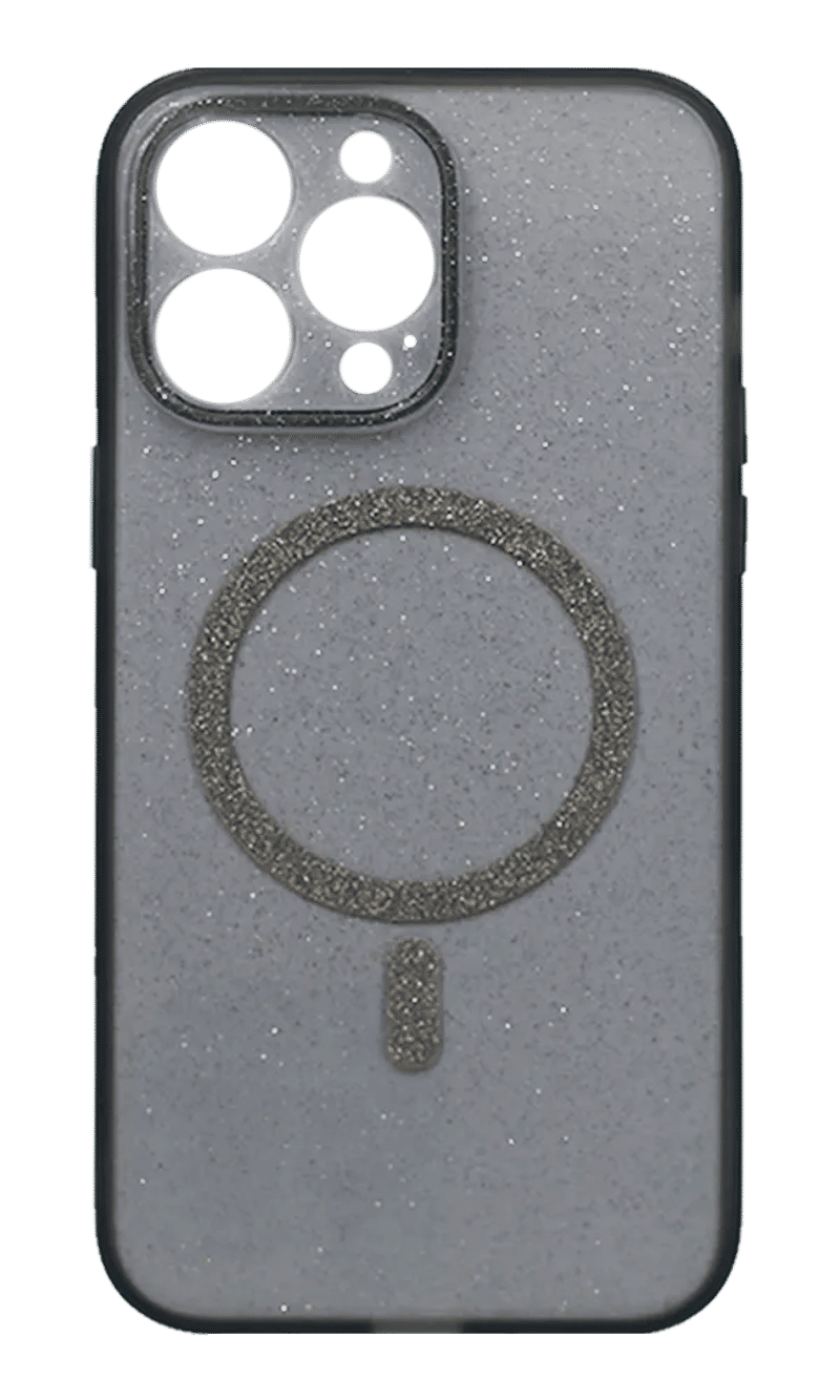 Чохол-накладка WS Sparkles Magsafe для iPhone 14 Pro Gray