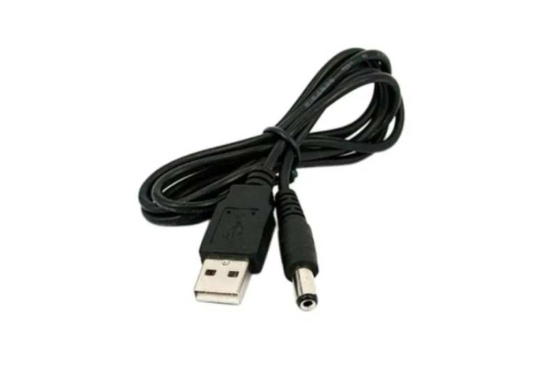 Cable for a USB router from a 5V 5.5mm power bank