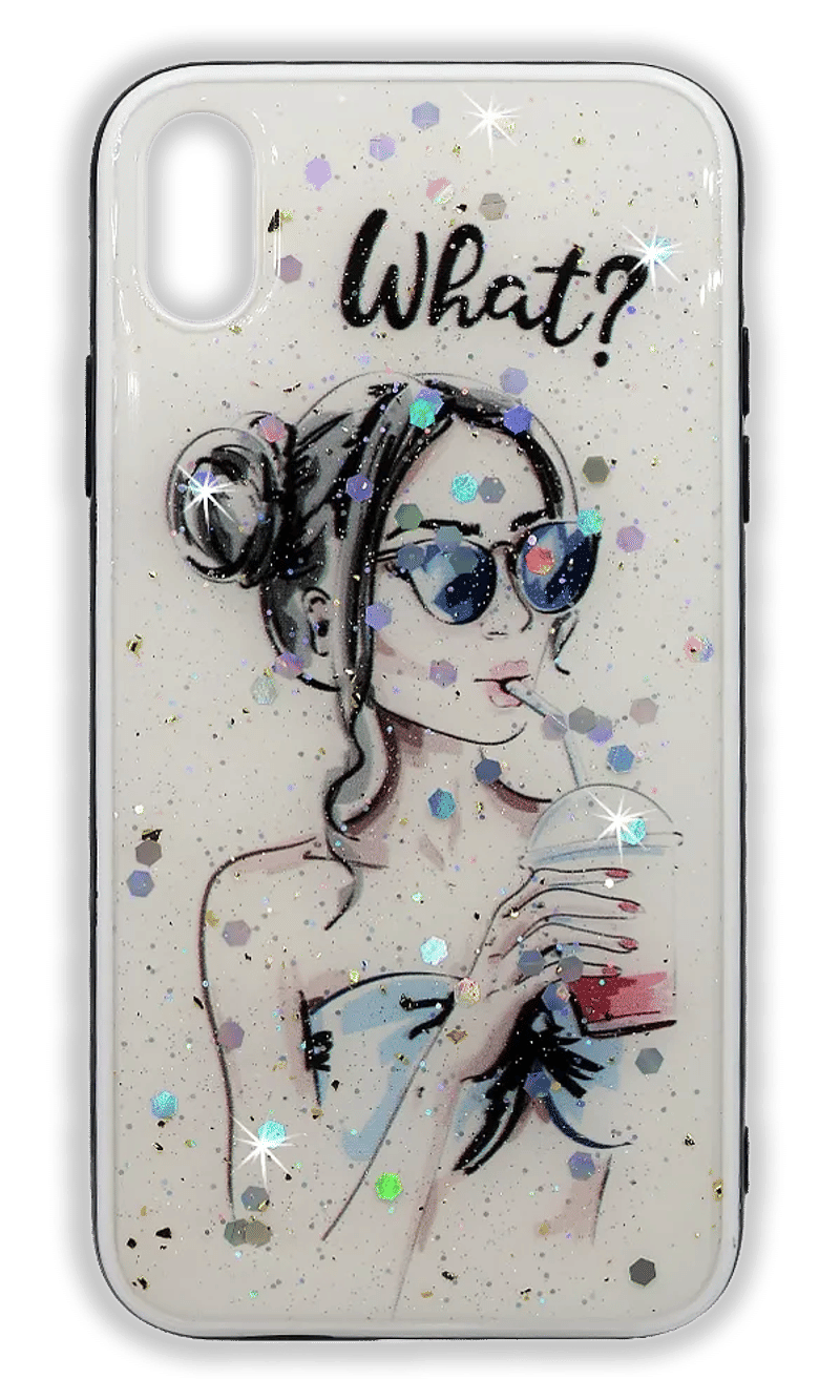Cover-cover Smoll Sparkles for iPhone XR Girl Cocktail
