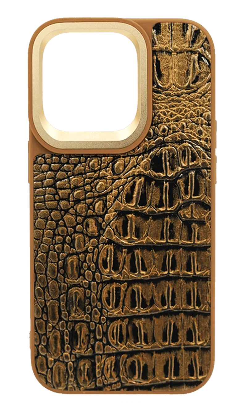 Чохол-накладка Kajsa Glamorous Beast iPhone 14 Pro Gold