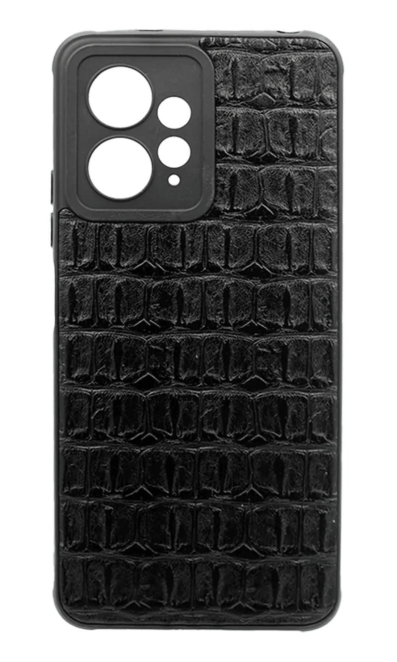 Cover silicone Leather Pattern for Xiaomi Redmi Note 12 Croco