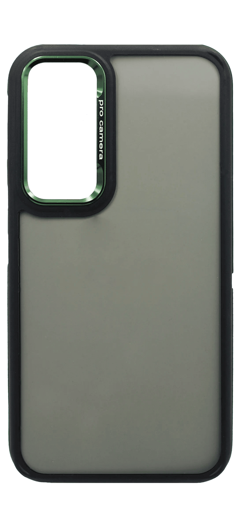 Cover-overlay Glossy + Border Silicon Samsung A34 SM-A346F Green