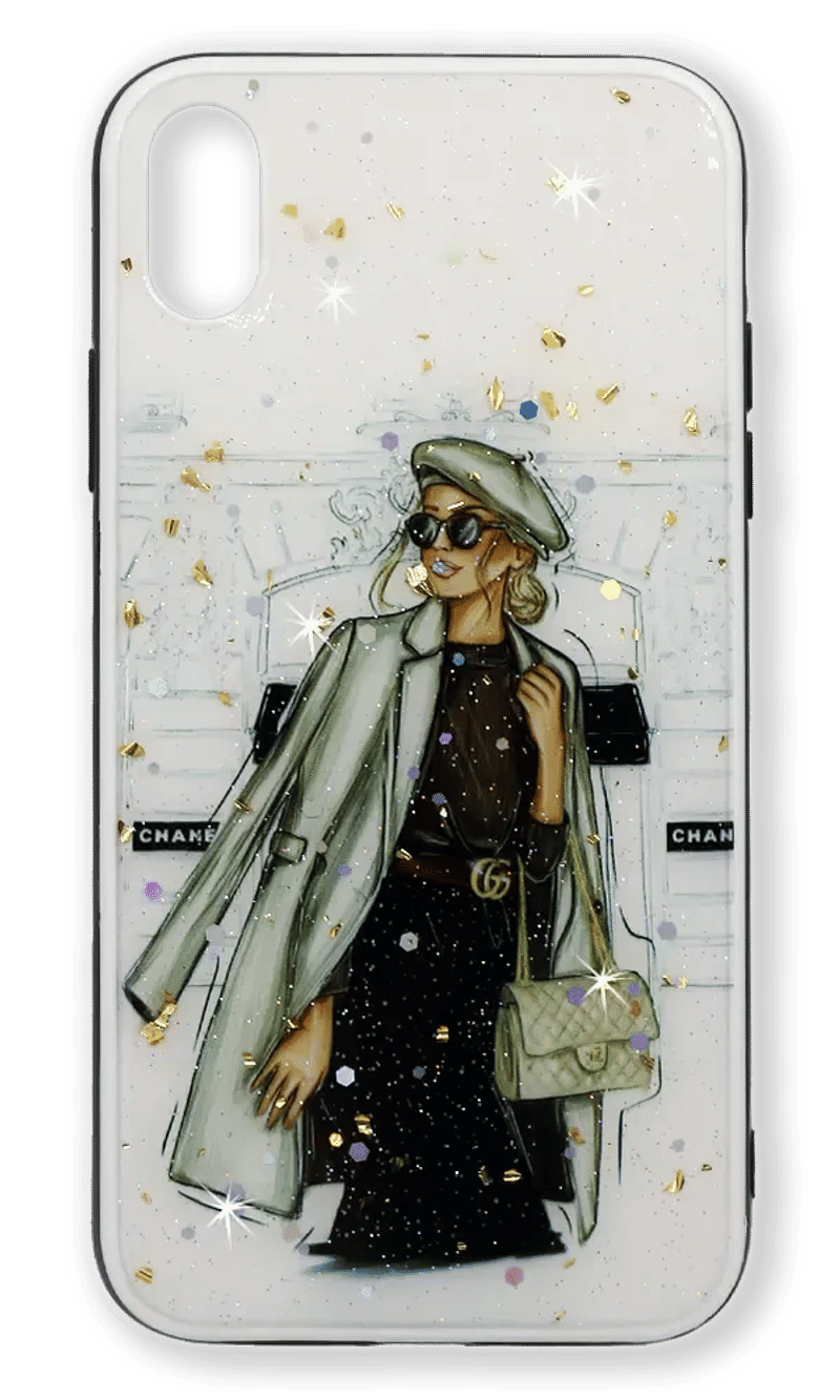 Чохол-накладка Smoll Sparkles для iPhone XR Stylish Girl
