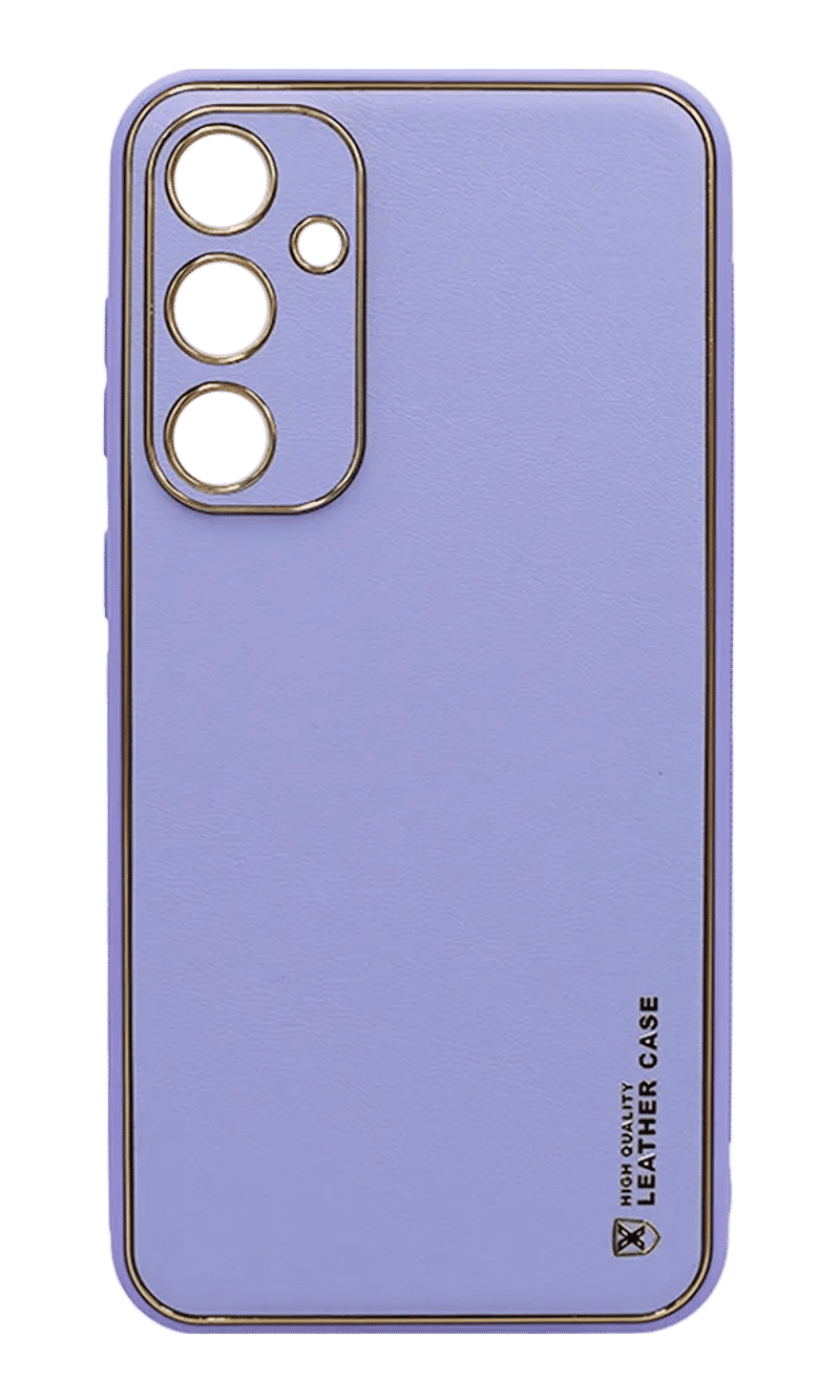 Чохол-накладка HQ Leather для Samsung S23 FE SM-S711B Lilac