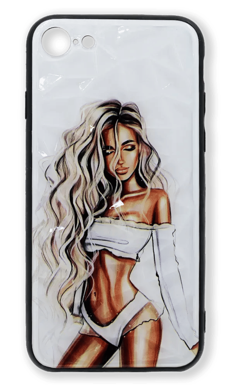 Чохол-накладка Prisma Ladies для iPhone SE2 / 8 / 7 Ladies White