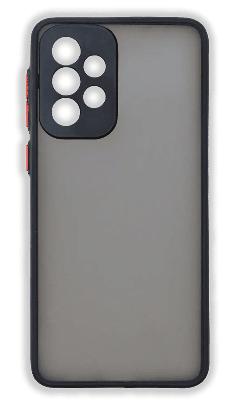 Чохол-накладка Mate + Border Silicon Samsung A33 SM-A336F Black