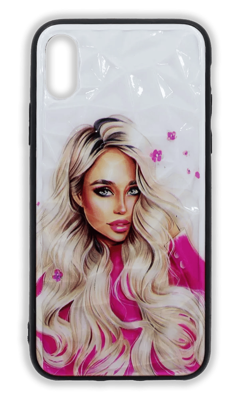 Чохол-накладка Prisma Ladies для iPhone X / XS Pink