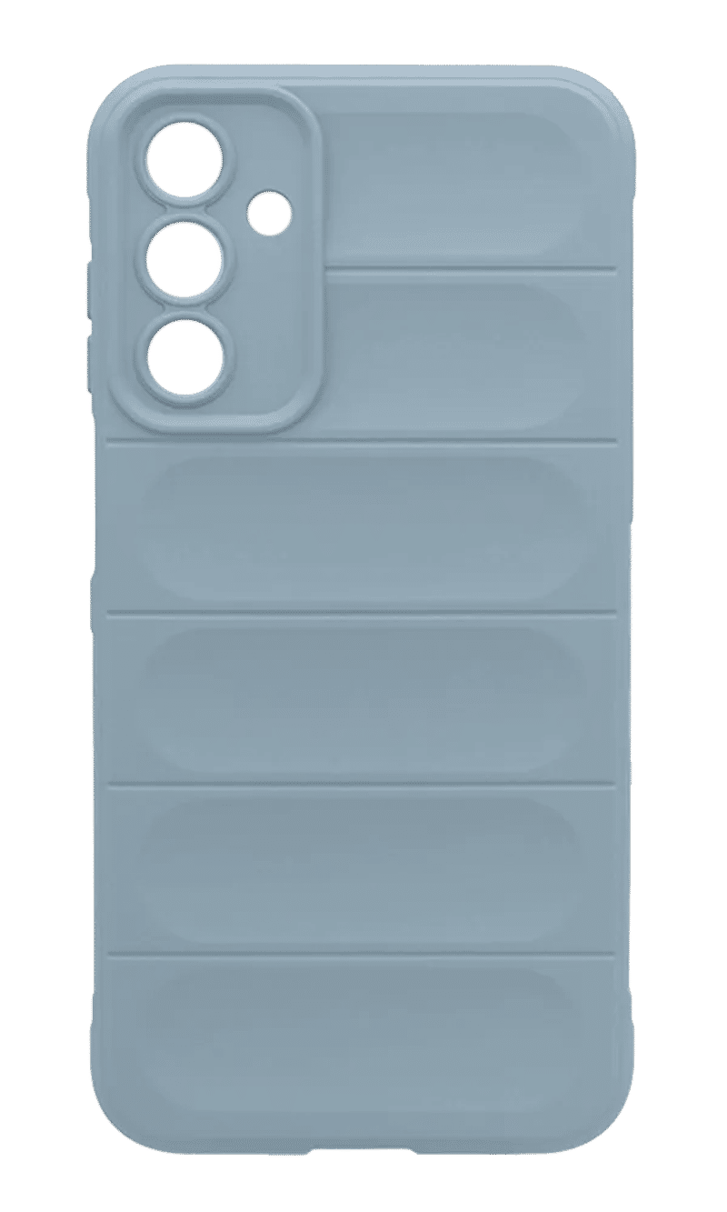 Silicone Rugged case for Samsung A15 SM-A155F Light Blue