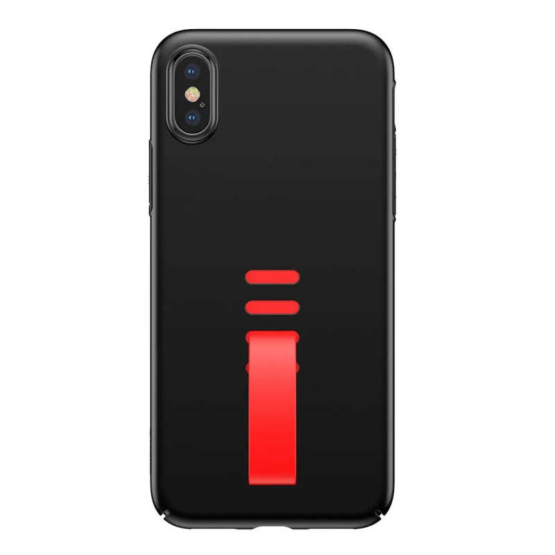 Чохол-накладка Baseus Little Tail для iPhone X / XS Black (WIAPIPHX-WB01)