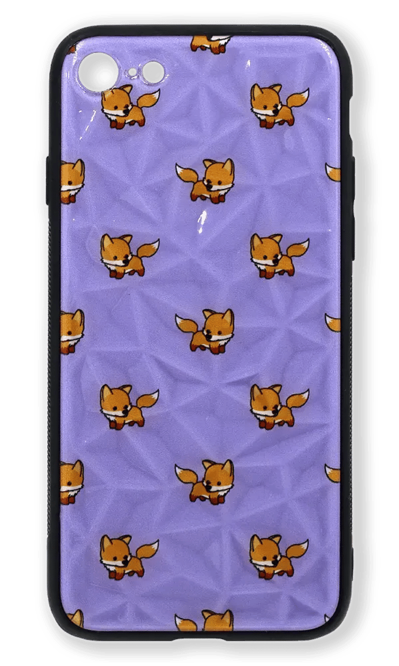 Чохол-накладка Prisma Majesty Fox для iPhone SE2 / 8 / 7 Purple