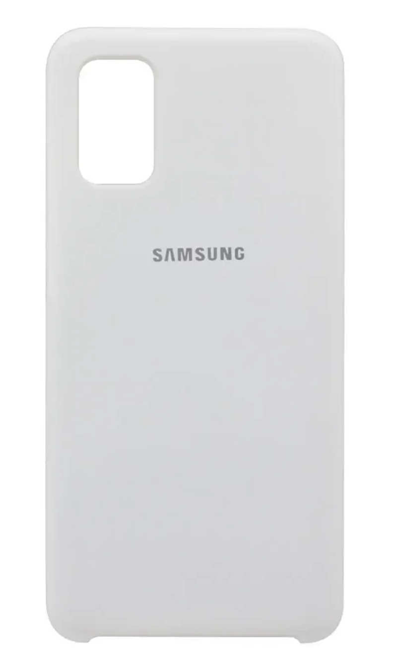 Чохол Silicone Cover для Samsung A41 SM-A415F White