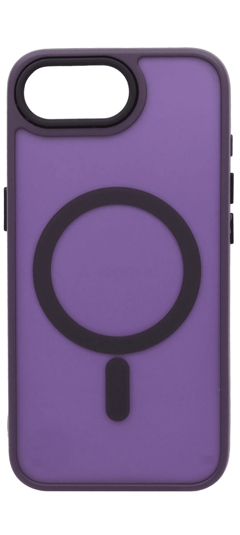 Чохол-накладка Shadow Matt Metal Buttons Magsafe для iPhone 16e Purple