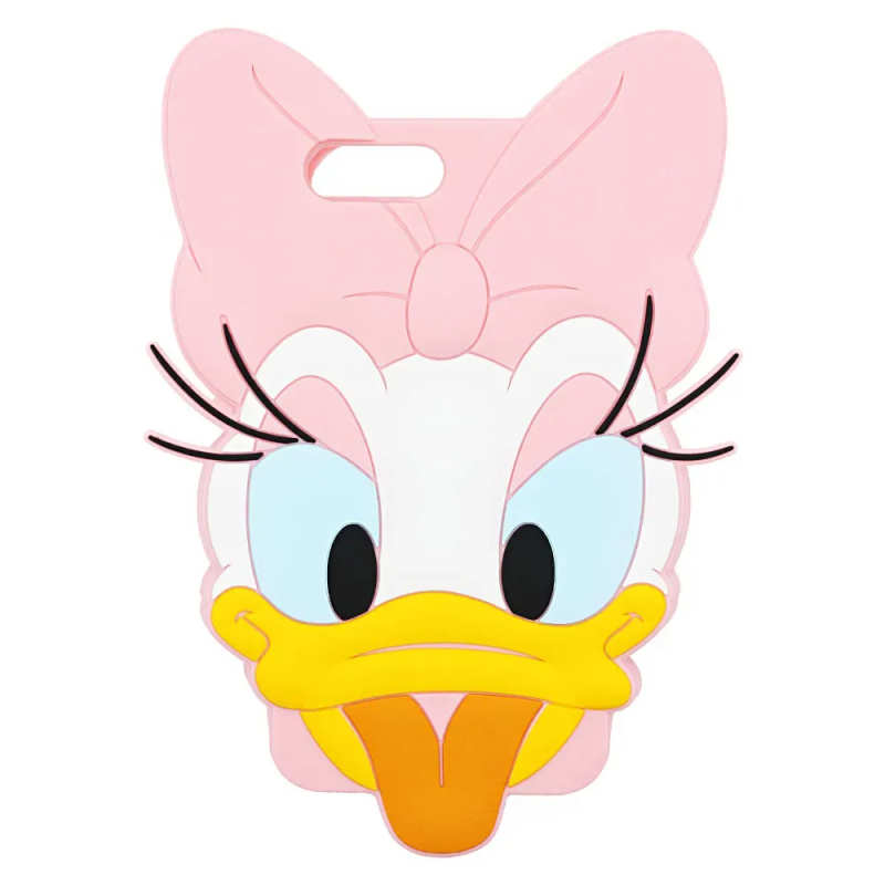 Case silicone 3D Daisy Face for iPhone 8/7 Plus Pink