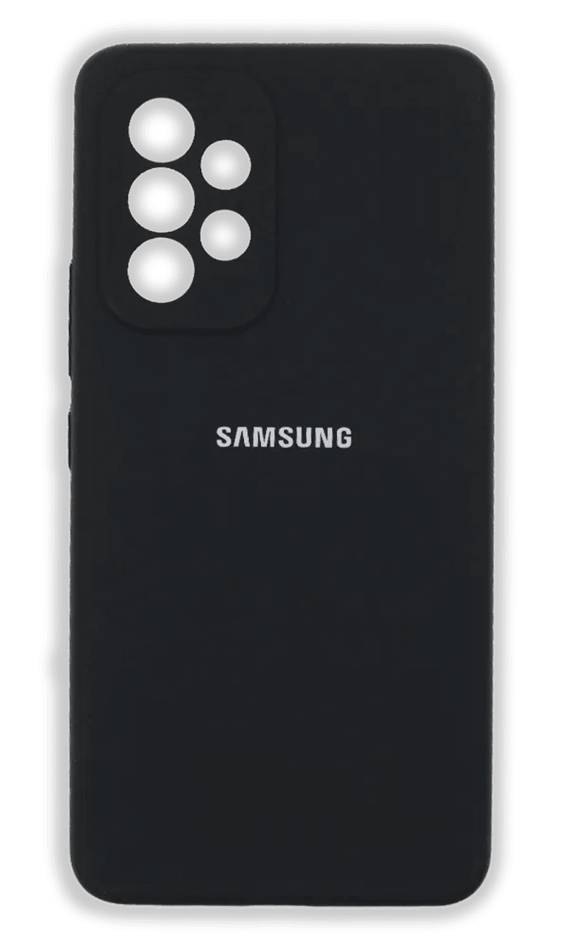 Чохол Silicone Cover Full Cam Samsung A53 SM-A536F Black