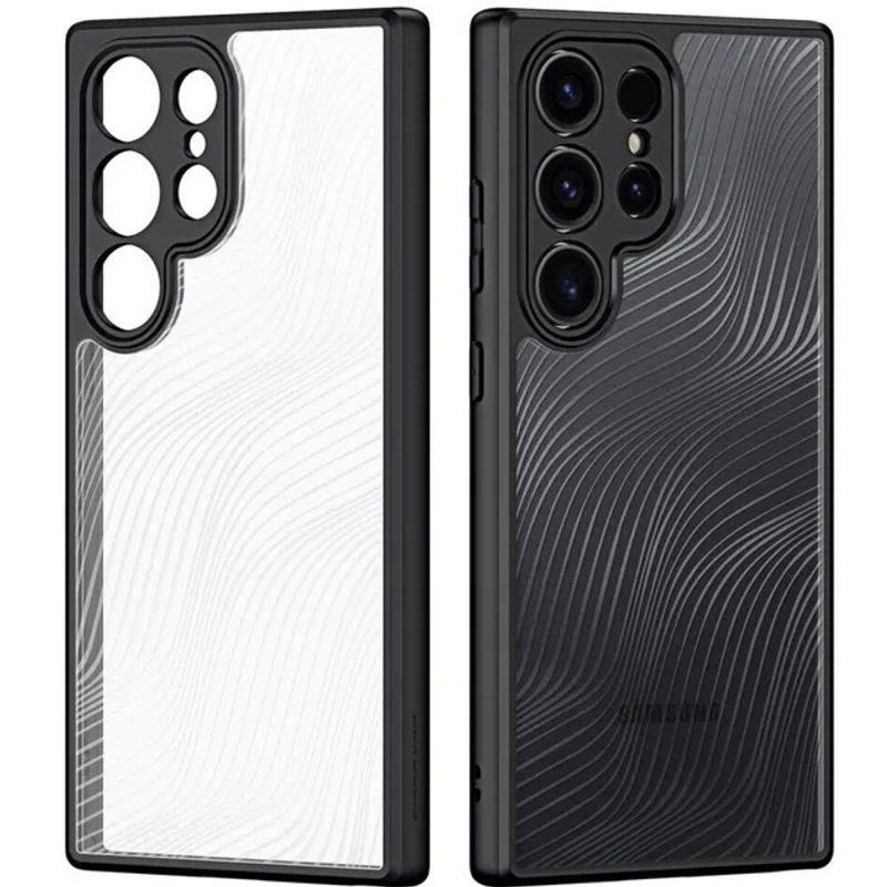 Чохол DuxDucis Aimo для Samsung S24 Ultra SM-G928B Black/Clear