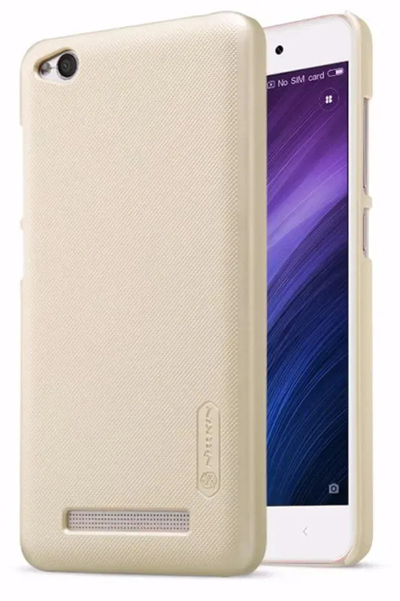 Чохол-накладка Nillkin Super Frosted Shield для Xiaomi Redmi 4A Gold + плівка