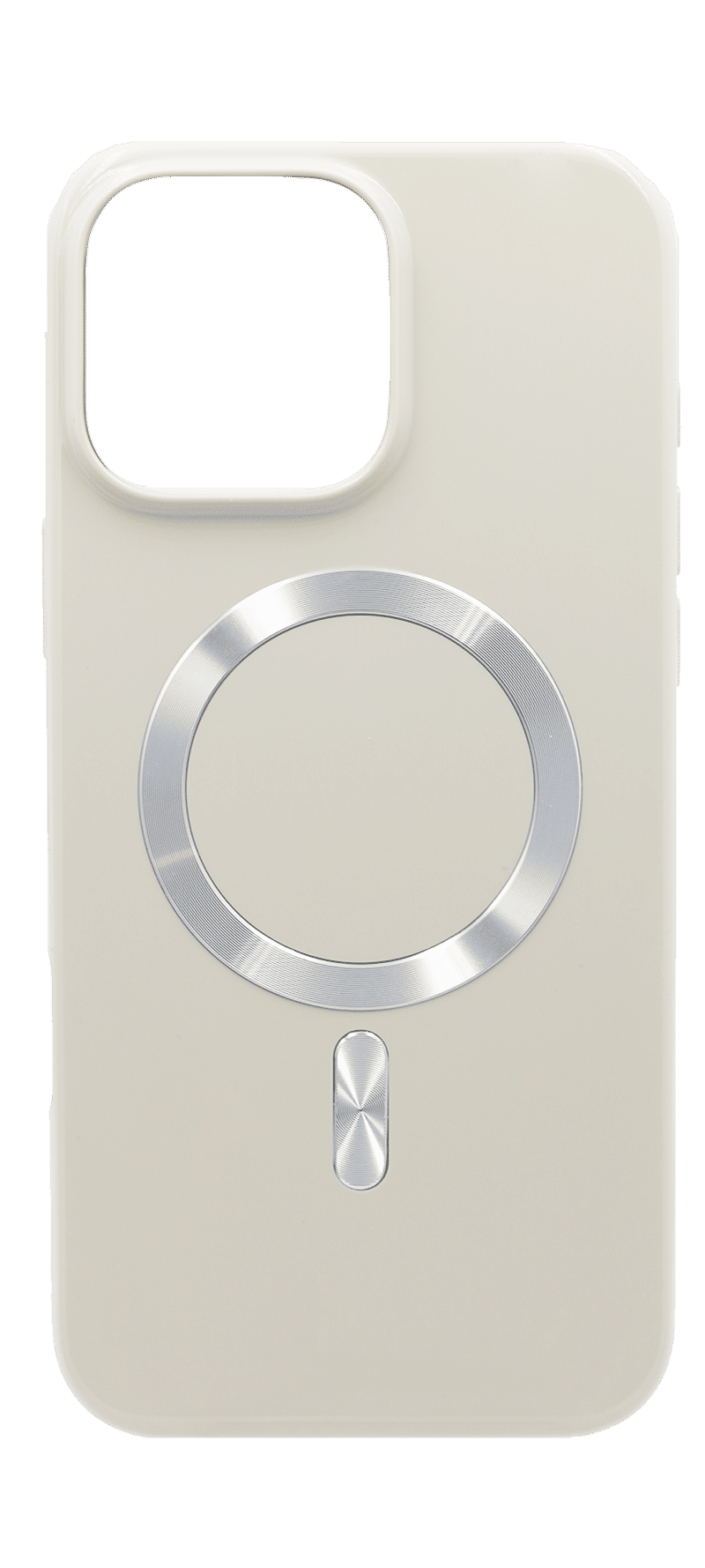 Чохол-накладка Slim Gloss Magsafe для iPhone 15 Pro Max Summit Stone