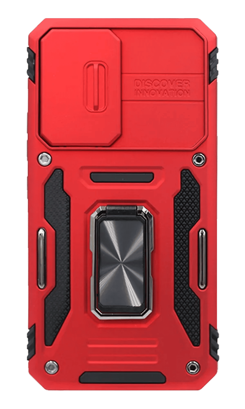 Чохол-накладка Hybrid CamOff+ Army Ring для Samsung A54 SM-A546F Red