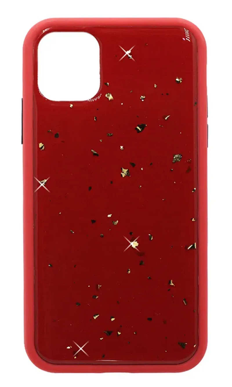 Чохол-накладка Smoll Confetti Sparkles для iPhone 12/12 Pro Red