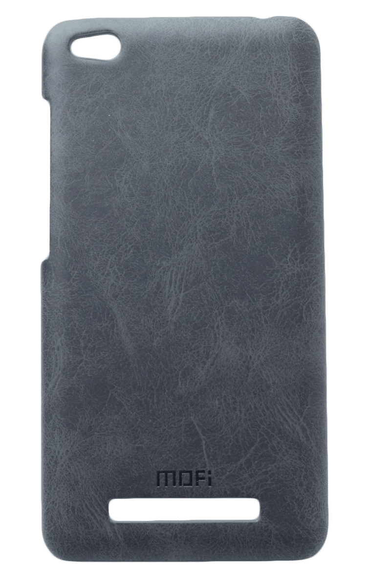 Чохол-накладка Mofi Leather для Xiaomi Redmi 4A Dark Grey