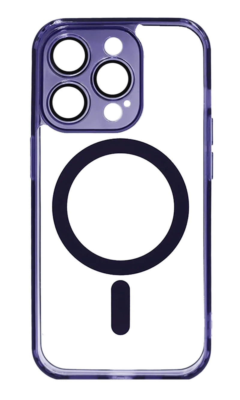 Чохол-накладка Gloss Magsafe для iPhone 15 Pro Violet