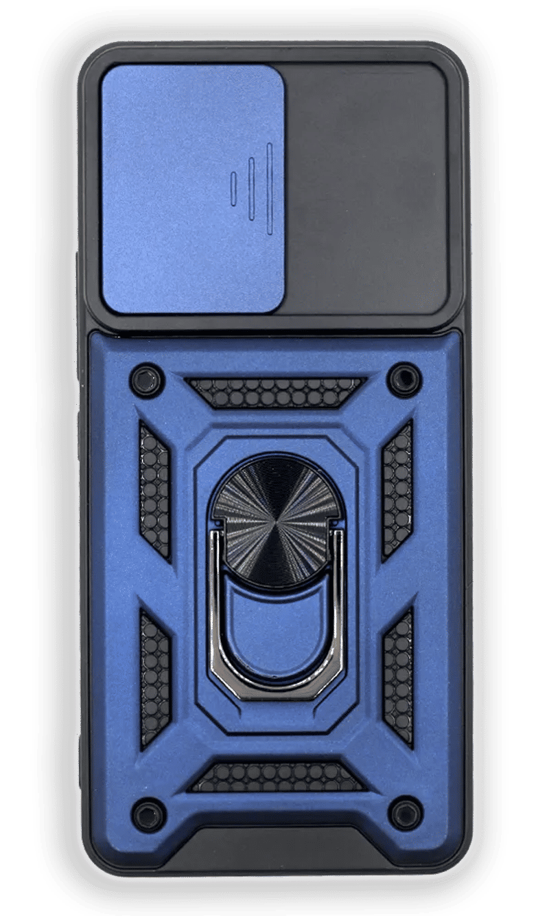 Чохол-накладка Hybrid CamOff+ Ring для Xiaomi 12 Lite Blue