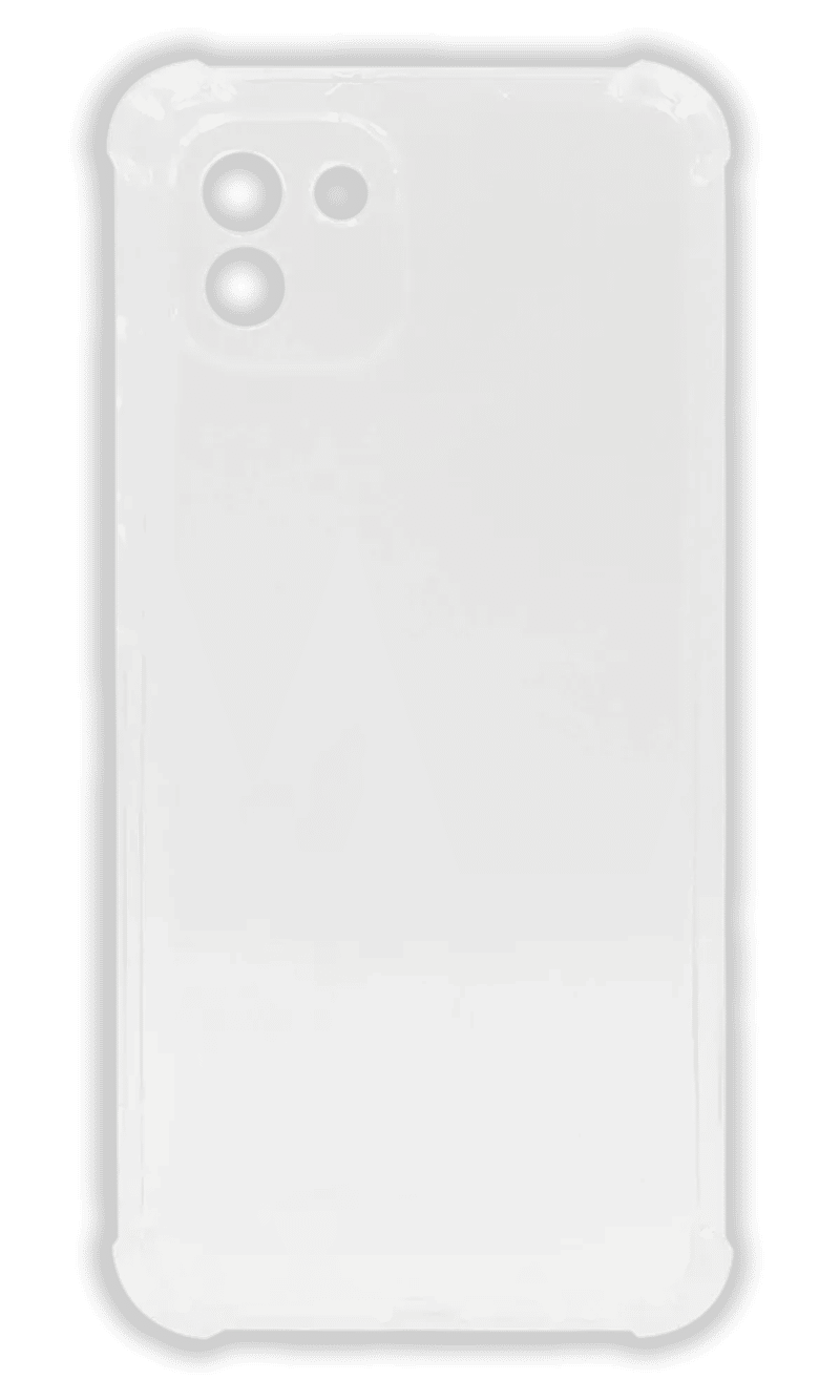 Cover silicone Touch Border for Samsung A03 SM-A035F Clear