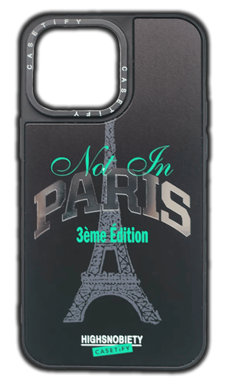 Чохол-накладка Mirror Paris для iPhone 14 Pro Black