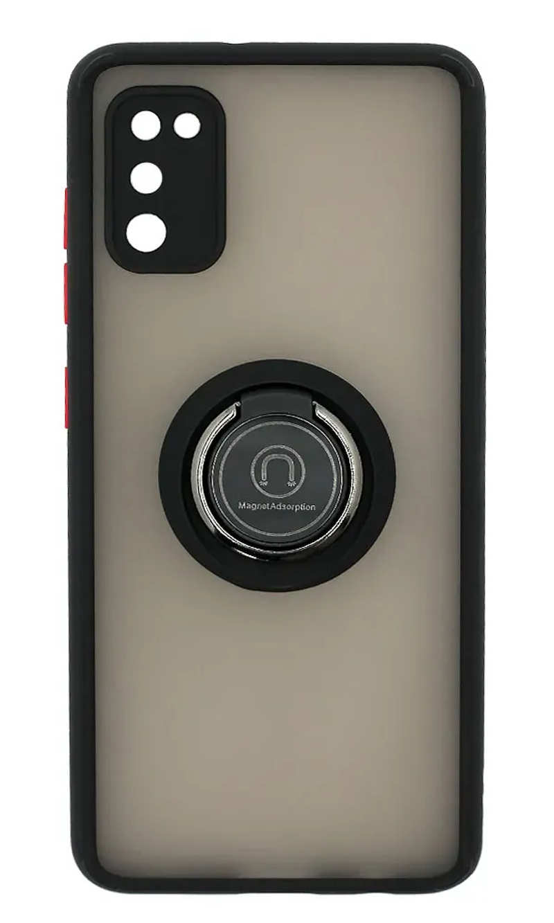 Чохол-накладка Mate Ring Holder для Samsung A41 SM-A415F Black