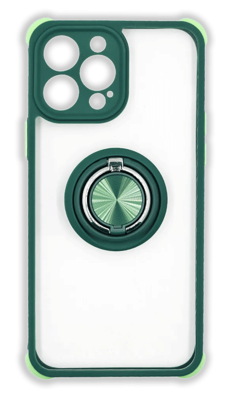 Чохол-накладка Armor + Double Ring для iPhone 13 Pro Max Green