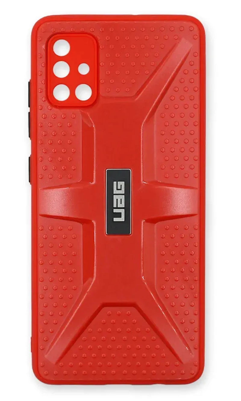 Чохол-накладка YAG TPU+PC для Samsung A71 SM-A715F Red