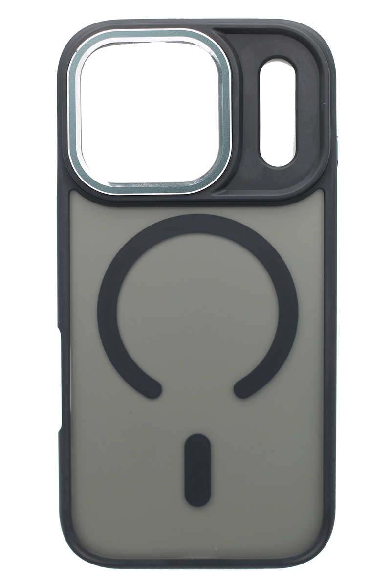 Чохол-накладка Matt Metal Magsafe для iPhone 17 Pro Black