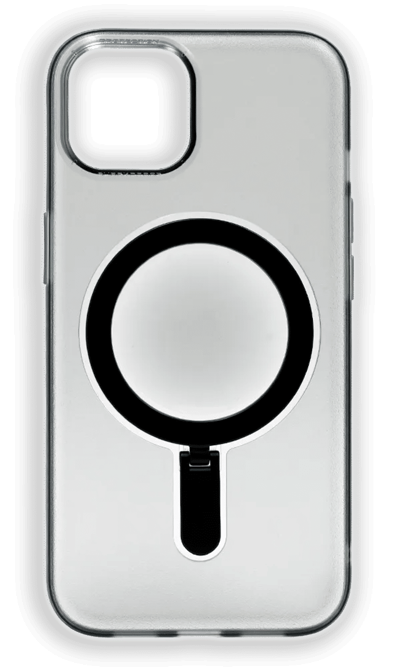 Cover iPaky Shockproof Magnetic Ring for iPhone 15 Plus / 14 Plus Black