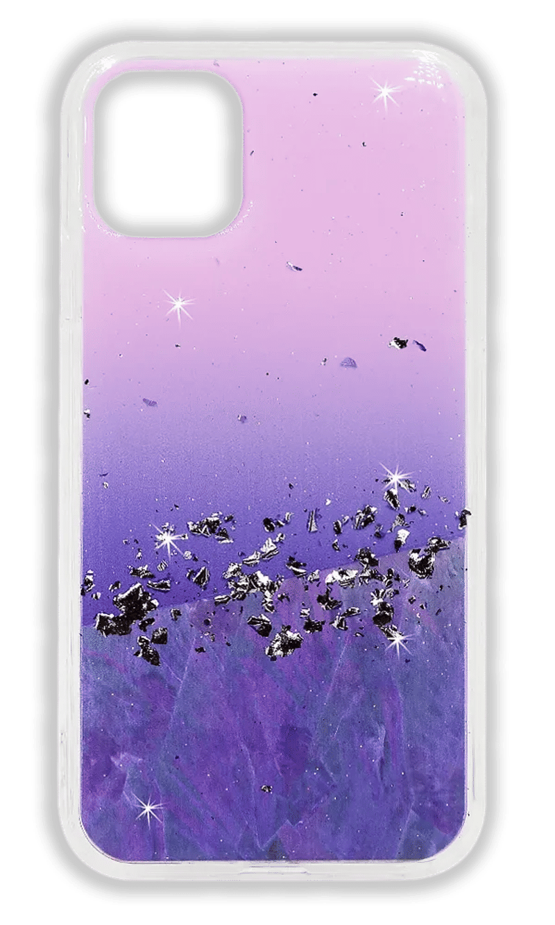 Чохол-накладка Smoll Confetti Gradient для iPhone 11 Pink/Purple