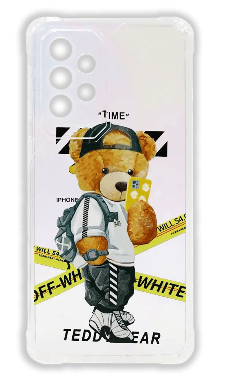 Cover silicone Bear trendy for Samsung A33 SM-A336F Selfi