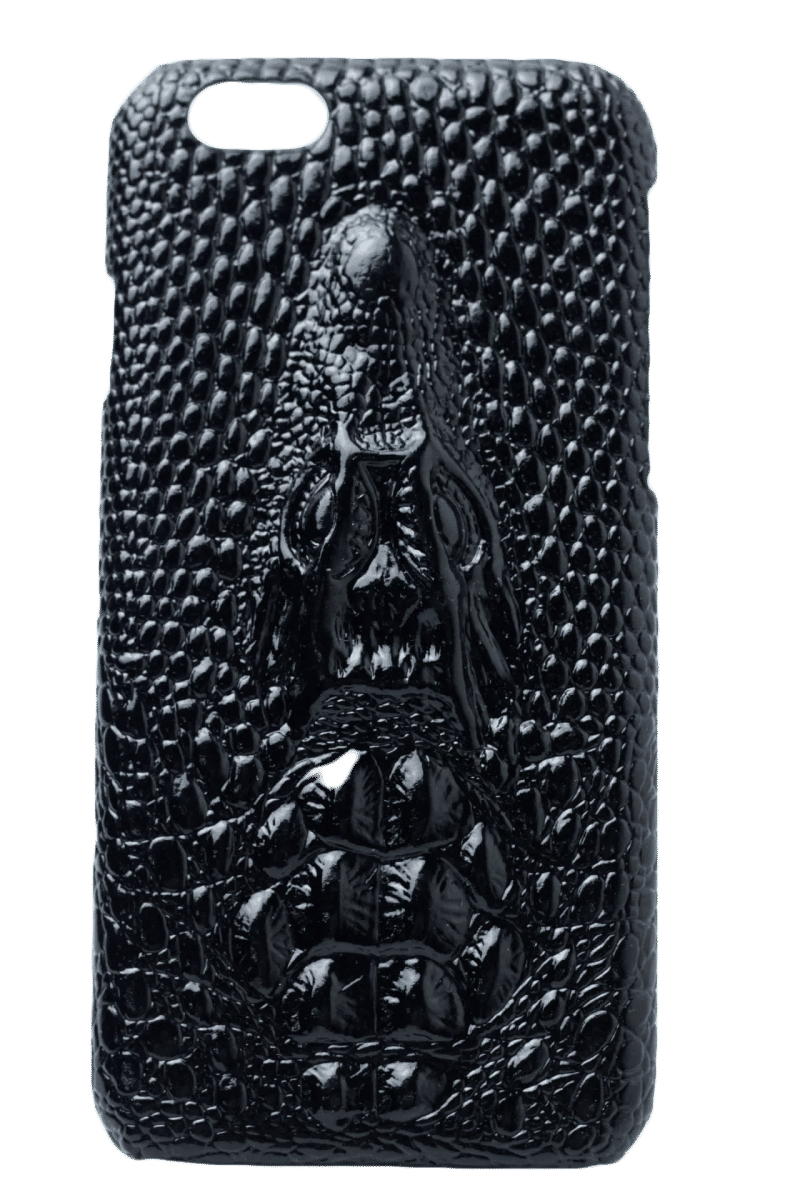 Чохол-накладка 3D Crocodile для iPhone 6 Black