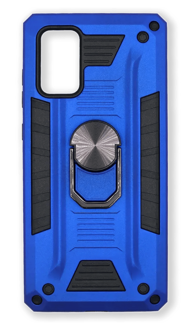 Cover Hybrid Ring Holder for Samsung S20 Plus SM-G985F Electric Blue