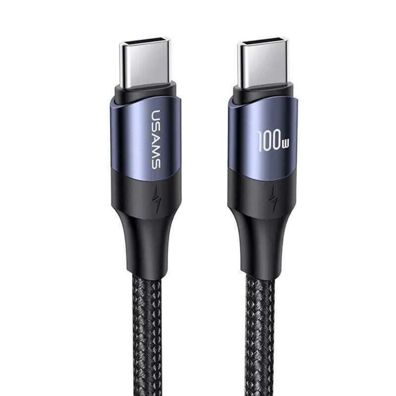 Cable Type-C to Type-C 2m Usams U71 PD 100W Black