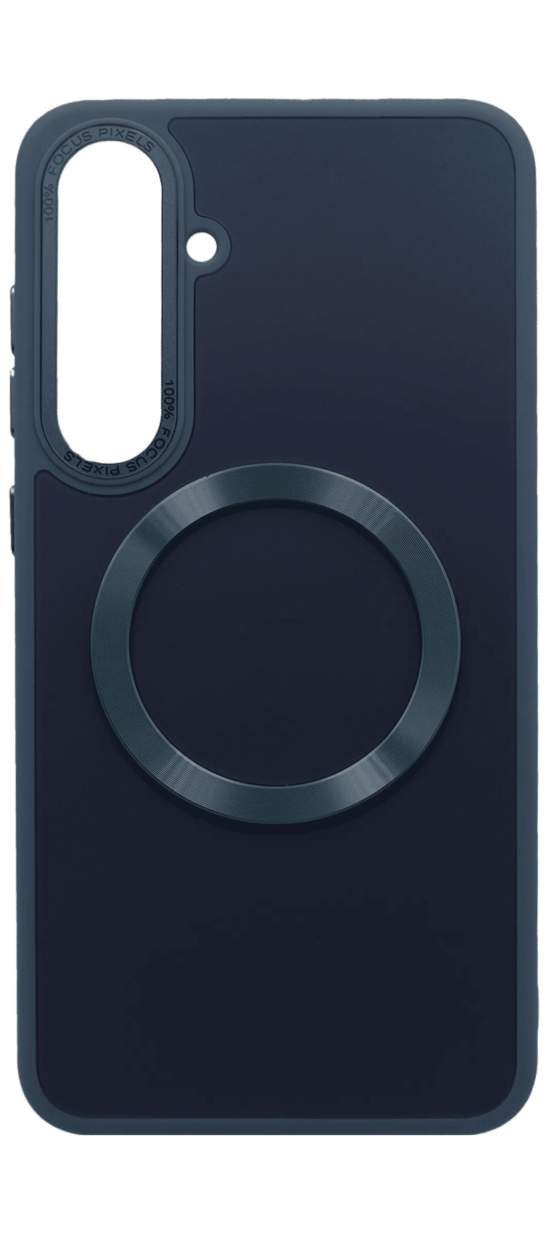 Чохол-накладка Bonbon Glass Ring для Samsung S24 Plus / S25 Plus Blue