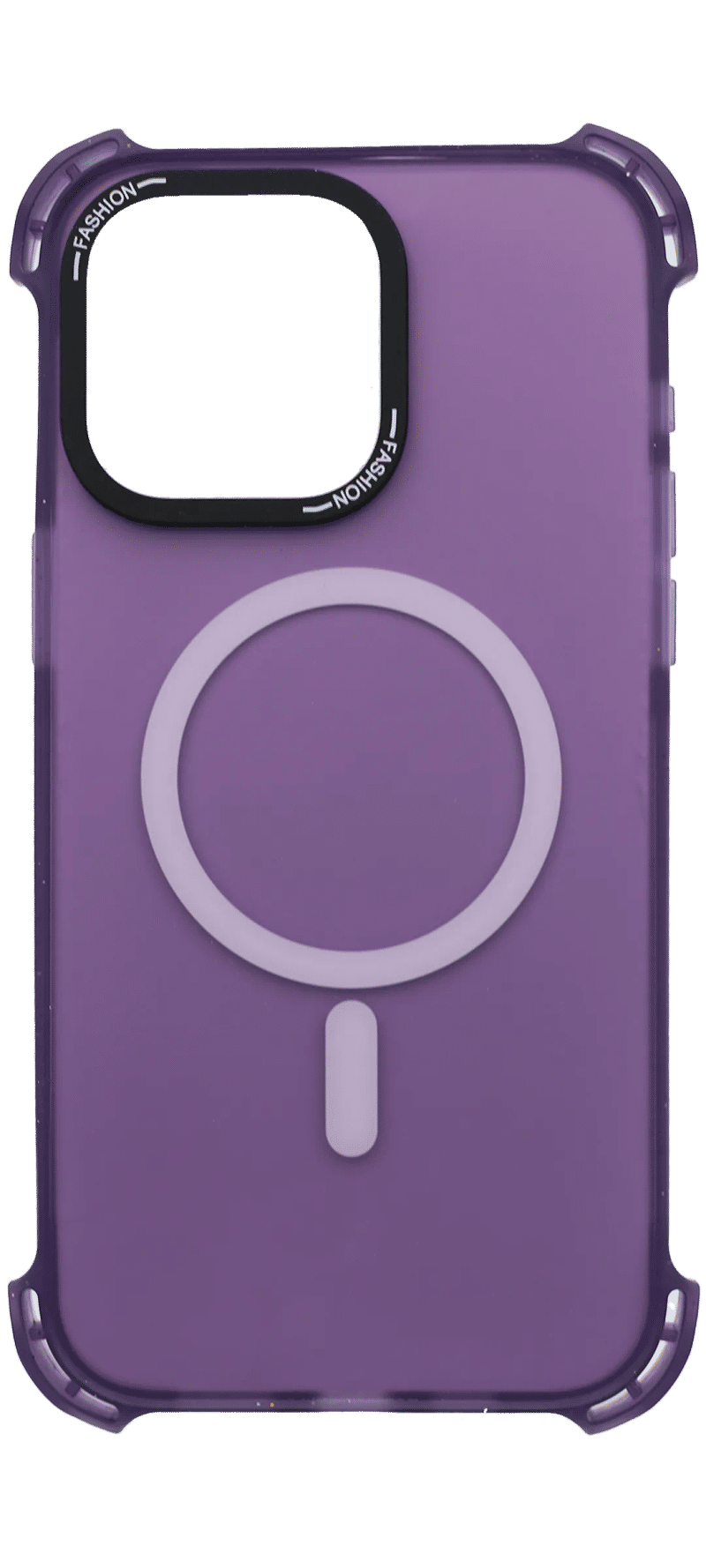 Чохол-накладка Splatter Shockproof Magsafe для iPhone 15 Pro Max Violet