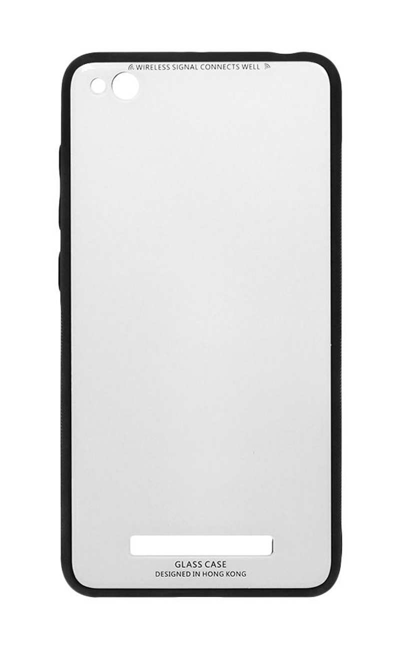 Cover-plate Glass + Border Silicon for Xiaomi Redmi 4A White
