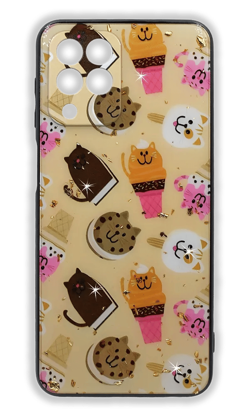 Чохол-накладка Smoll Sparkles Print для Samsung M33 SM-M336B Cats