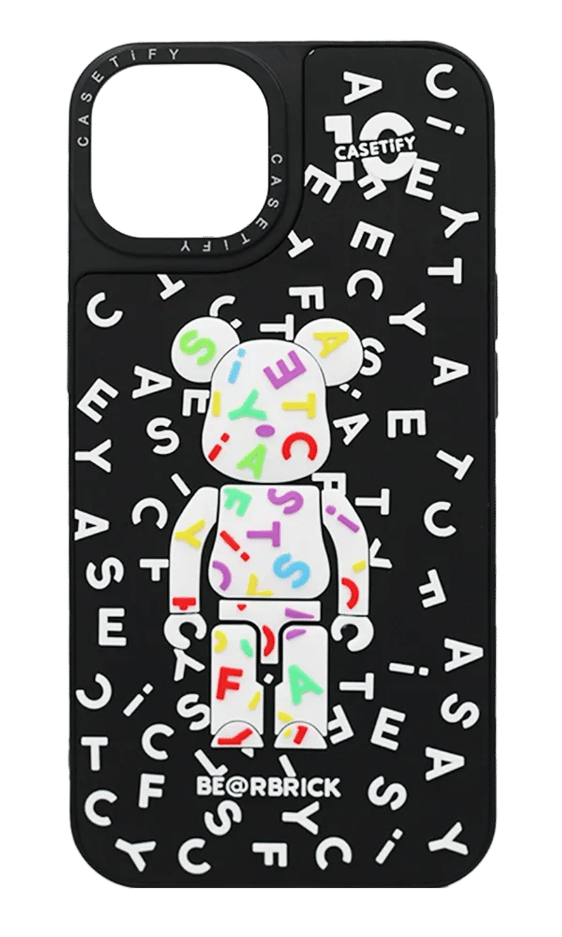 Cover Caseti 3d Bearbrickis for iPhone 12 / 12 Pro Color