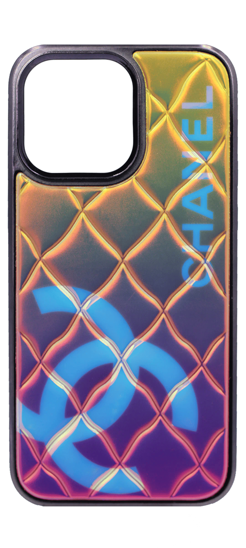 Чохол-накладка Chan Delux Editionl для iPhone 14 Pro Max Pink/Yellow